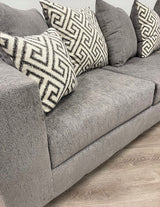 Monroe Smoke Sectional from Happy Homes - Luna Furniture