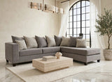 Monroe Smoke Sectional from Happy Homes - Luna Furniture