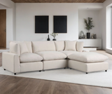 Sky Sand Linen Modular Sectional from Happy Homes - Luna Furniture
