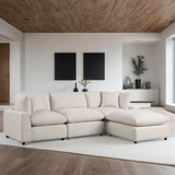 Sky Sand Linen Modular Sectional from Happy Homes - Luna Furniture