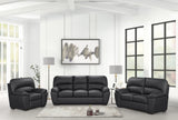 Tiffany Black 2-Piece Living Room Set from Happy Homes - Luna Furniture