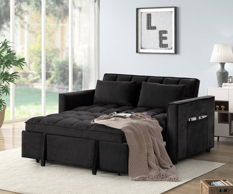 Relax Black Sleeper Sofa from Happy Homes - Luna Furniture