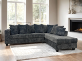 Bozo Charcoal RAF Sectional from Happy Homes - Luna Furniture
