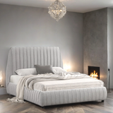Oasis Gray Queen Platform Bed from Happy Homes - Luna Furniture