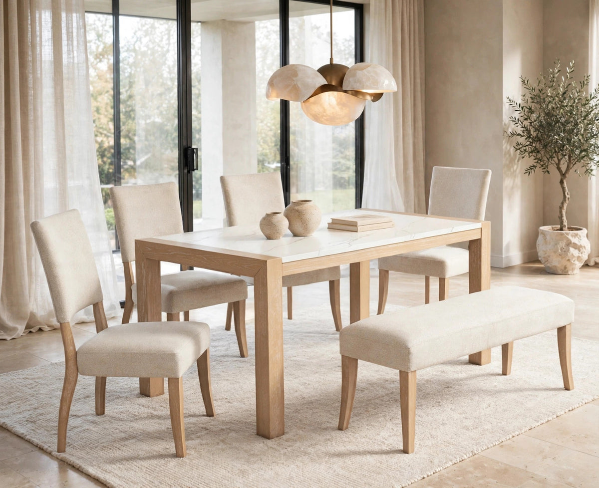 Ginny 6-Piece Dining Room Set from Happy Homes - Luna Furniture