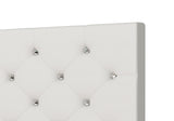 Durbuy White Queen Platform Bed from Happy Homes - Luna Furniture