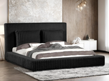 Lauren Black Queen Platform Bed from Happy Homes - Luna Furniture