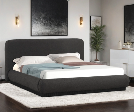 Annie Black Queen Platform Bed from Happy Homes - Luna Furniture