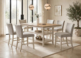 Marton Gray/White 7-Piece Counter Height Set from Happy Homes - Luna Furniture