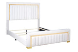 Goodline Beige Queen Bed from Happy Homes - Luna Furniture