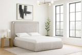 Diana Gray King Platform Bed from Happy Homes - Luna Furniture