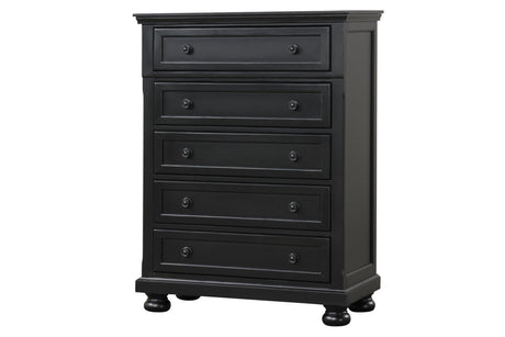 Magnolia Black Nightstand from Happy Homes - Luna Furniture