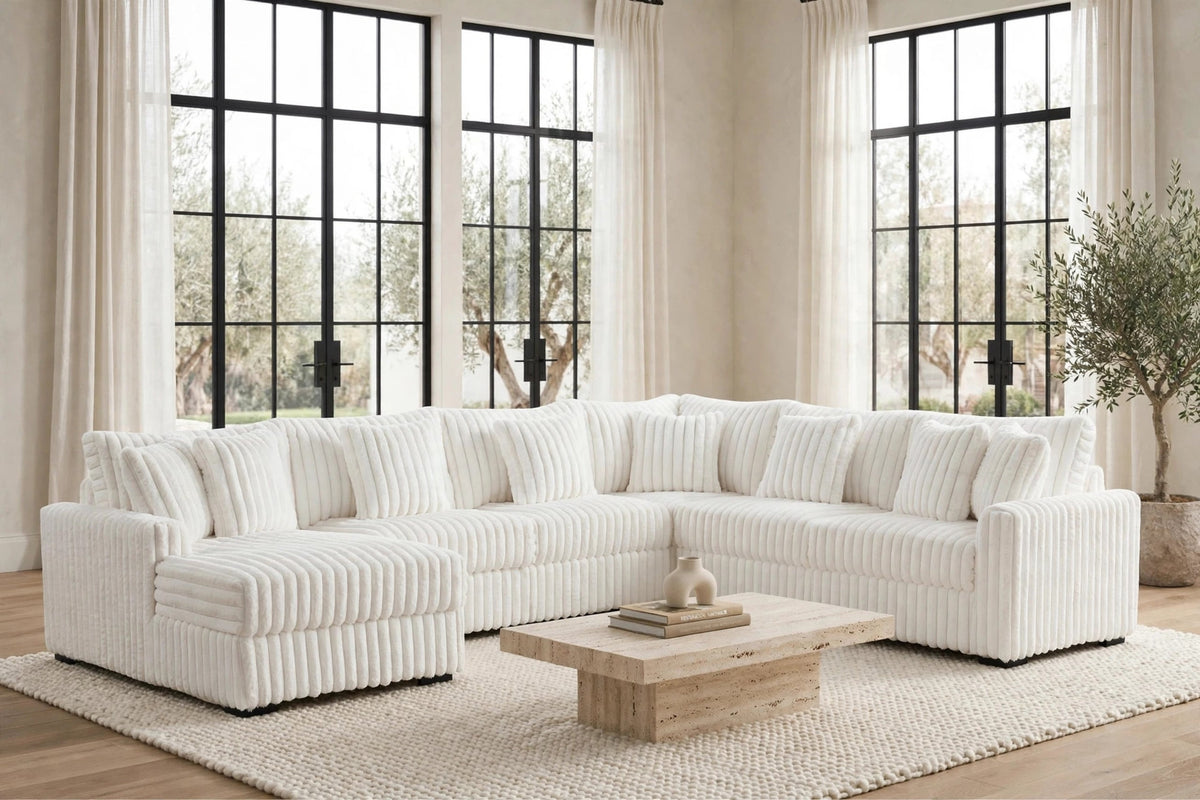 Solana Beige Sectional from Happy Homes - Luna Furniture