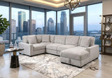 Serena Gray Modular Sectional from Happy Homes - Luna Furniture