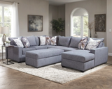 Scout Ash Gray Sectional from Happy Homes - Luna Furniture