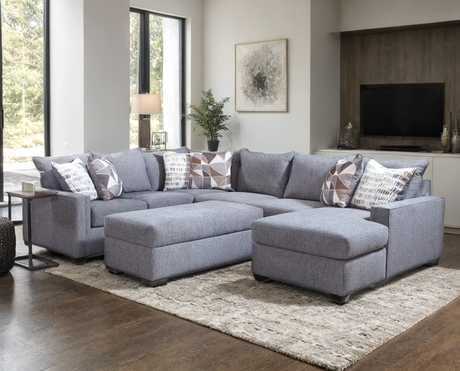 Scout Ash Gray Sectional from Happy Homes - Luna Furniture