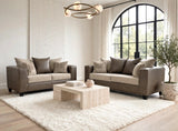 Ballater Latte Sofa & Loveseat Set from Happy Homes - Luna Furniture