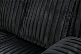 Flash Black Power Reclining Sectional from Happy Homes - Luna Furniture