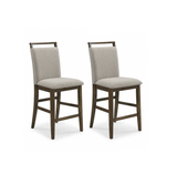 Tommy Burnt Walnut Counter Height Chair from Happy Homes - Luna Furniture