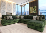 Corinthian Luscious Pine 3PC Sectional from Happy Homes - Luna Furniture
