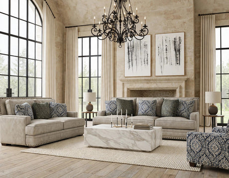 Corinthian Antelope Dove Sofa & Loveseat from Happy Homes - Luna Furniture
