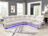 Barcelona Sand Power Reclining Sectional