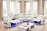 Barcelona Sand Power Reclining Sectional