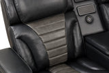 Ibiza Black Power Reclining Sectional from Happy Homes - Luna Furniture