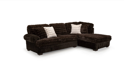 Kama Espresso Contemporary Sectional from Happy Homes - Luna Furniture