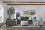 Braves Olive Sofa & Loveseat Set