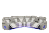 Ibiza Gray Power Reclining Sectional from Happy Homes - Luna Furniture