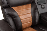 Ibiza Brown Power Reclining Sectional from Happy Homes - Luna Furniture