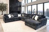 Volna Charcoal Sectional from Happy Homes - Luna Furniture