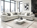 Vitaliy Gray Oversized Sectional from Happy Homes - Luna Furniture