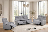 Nina Gray 3-Piece Power Reclining Set from Happy Homes - Luna Furniture