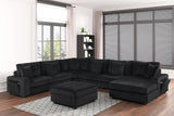Bazooka Black Sectional from Happy Homes - Luna Furniture