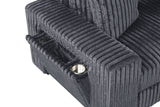 Bazoka Charcoal 7PC Sectional from Happy Homes - Luna Furniture