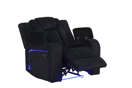 HulkBlack 3-Piece Power Reclining Set from Happy Homes - Luna Furniture