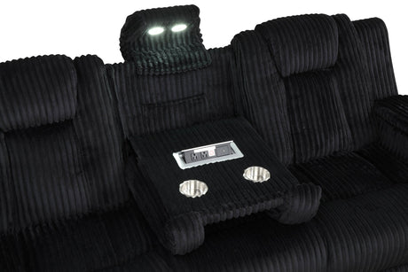 HulkBlack 3-Piece Power Reclining Set from Happy Homes - Luna Furniture