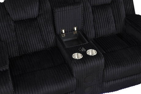 HulkBlack 3-Piece Power Reclining Set from Happy Homes - Luna Furniture