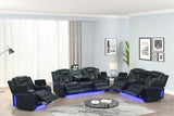 Hulk Black 3-Piece Power Reclining Set from Happy Homes - Luna Furniture