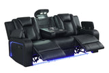 Hulk Black 3-Piece Power Reclining Set from Happy Homes - Luna Furniture