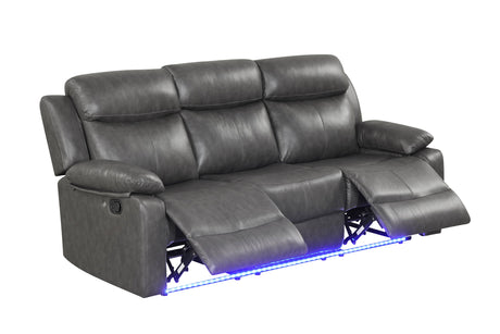 Aiden Gray 3-Piece Reclining Set from Happy Homes - Luna Furniture