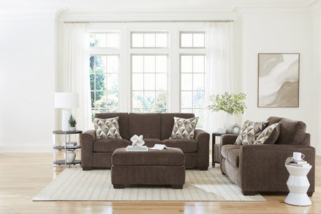 Nutmeg Brown Sofa & Loveseat Set from Happy Homes - Luna Furniture