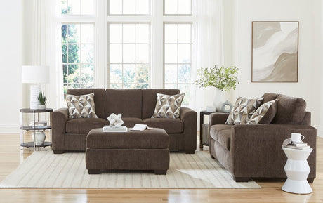 Nutmeg Brown Sofa & Loveseat Set from Happy Homes - Luna Furniture