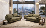 Vanti Green 2-Piece Living Room Set (Sofa & Loveseat) from Happy Homes - Luna Furniture