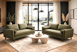 Vanti Green 2-Piece Living Room Set (Sofa & Loveseat)