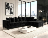 Nimbus Black Sectional from Happy Homes - Luna Furniture