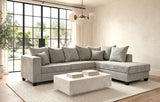 Hudson Gray Sectional from Happy Homes - Luna Furniture