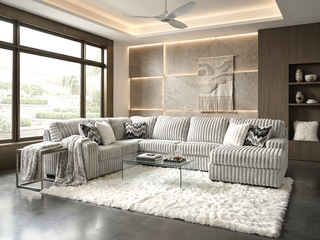 Tarbert Gray Sectional from Happy Homes - Luna Furniture